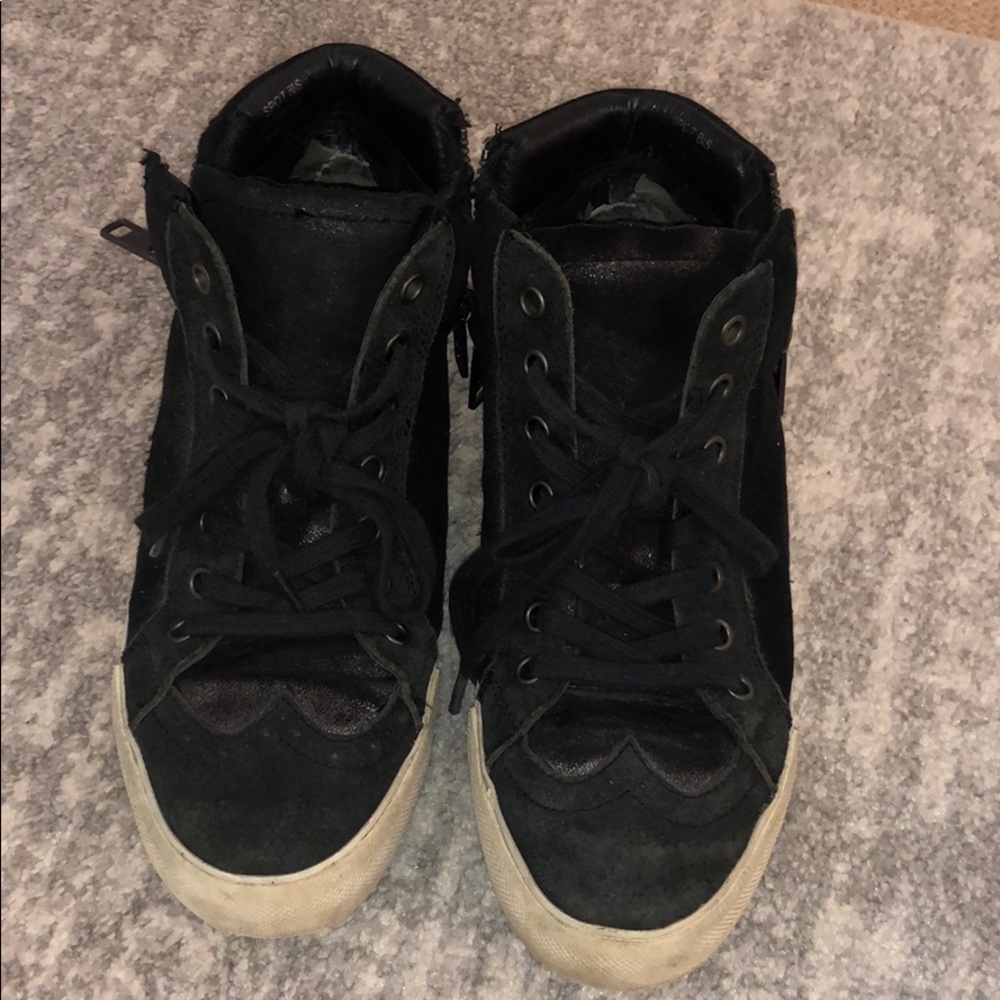 ASH HIGH TOP SNEAKERS WOMENS SIZE 38